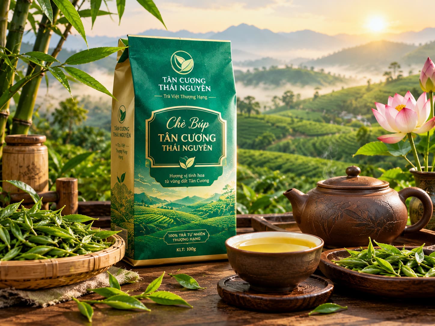Chè búp Tân Cương Thái Nguyên