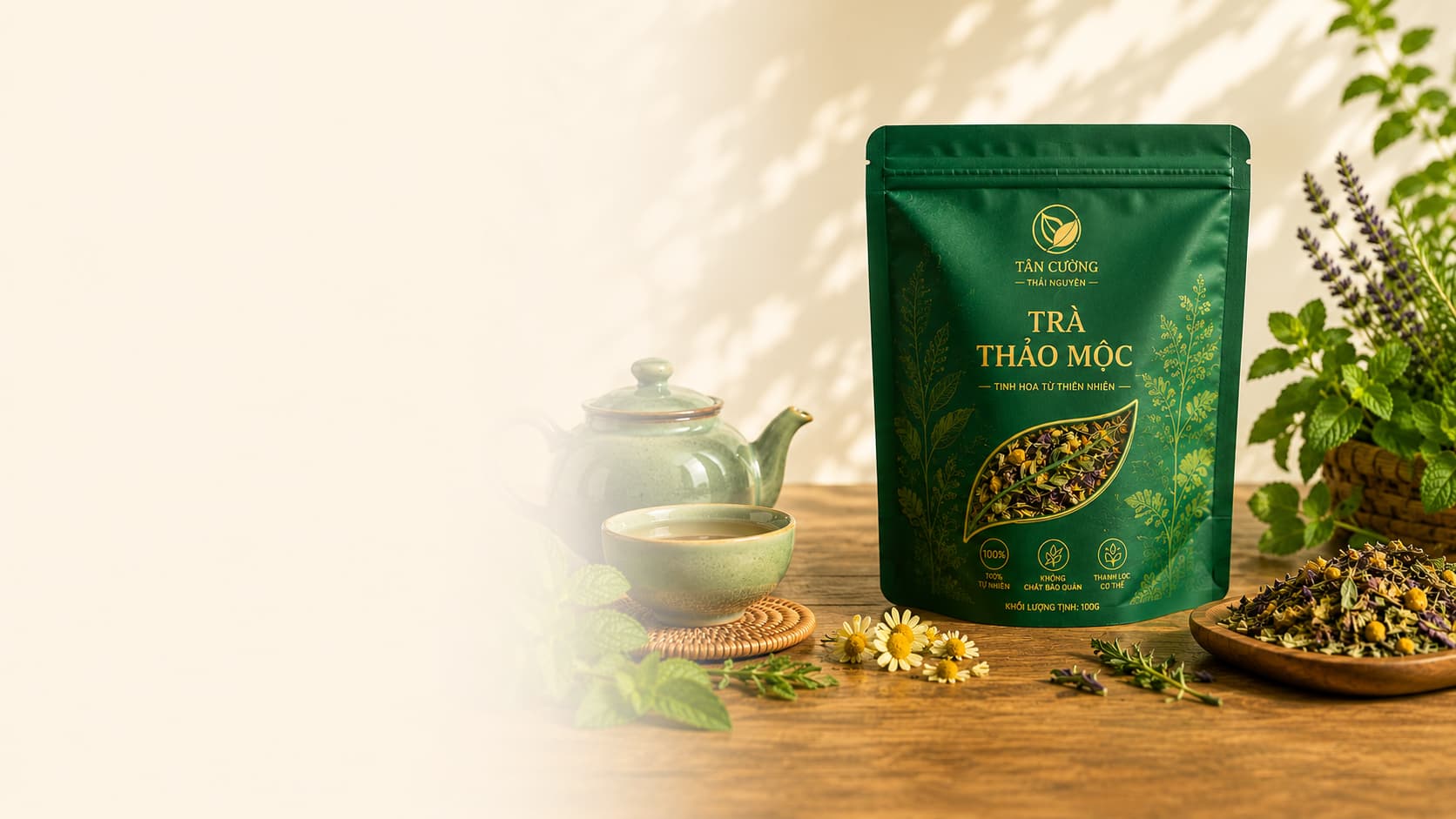 Trà Thảo mộc slide